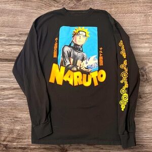Naruto Black Long Sleeve Shirt XL